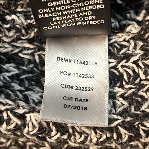 Torrid Marled Slouchy Tunic Sweater Torrid Size 2, US Size 18-20 - Picture 10 of 11